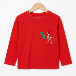 Orange Dino Shirt