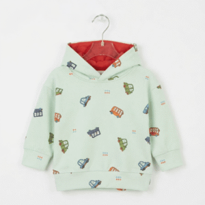 Green Car Hoodie