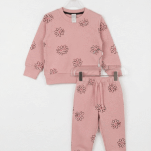 Purple Flower Sweatsuit
