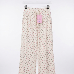 White Floral Flapper