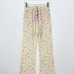 Offwhite Floral Bow Print Flapper