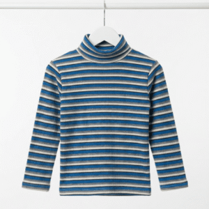 Blue Stripes Highneck
