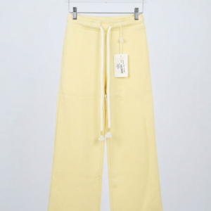 Butter Yellow Fleece Trouser