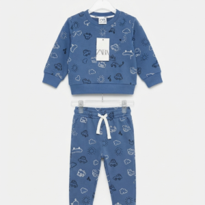 Blue Car Sweatsuit
