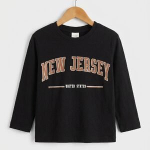 Black New Jersey Shirt
