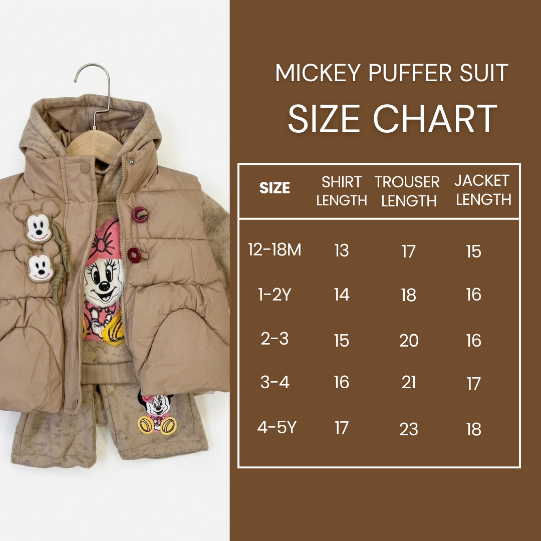 Mickey Puffer Suit (3pc) - Image 2