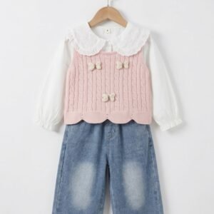 Sweater & Jeans Suit (3pc)