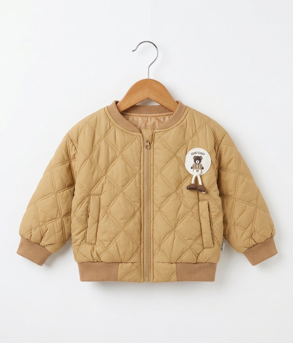 Brown Bear Puffer Suit (3pc) - Image 5