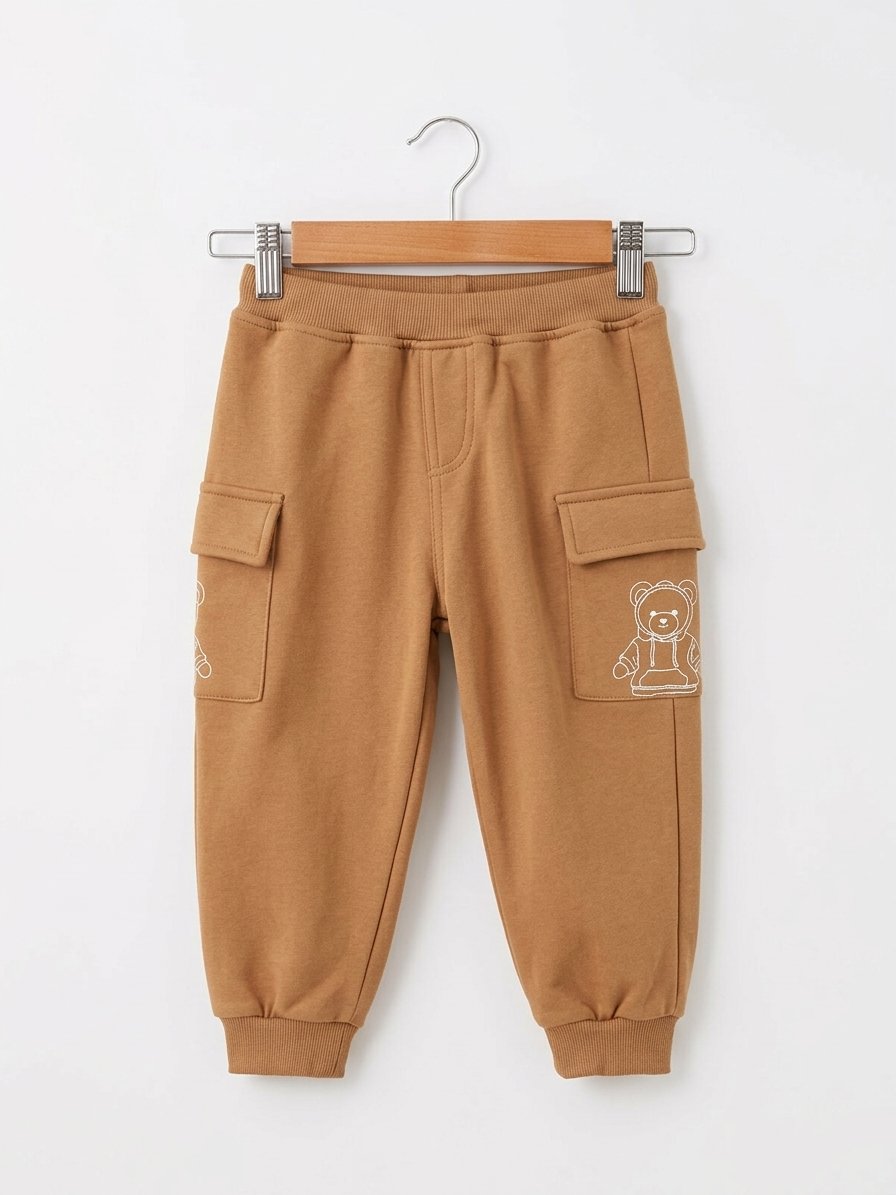 Brown Bear Puffer Suit (3pc) - Image 4