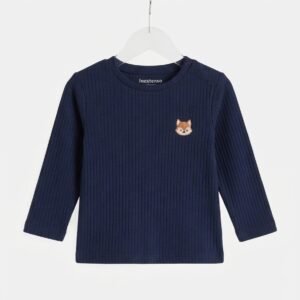Dark Blue Fox Full Sleeves Shirt