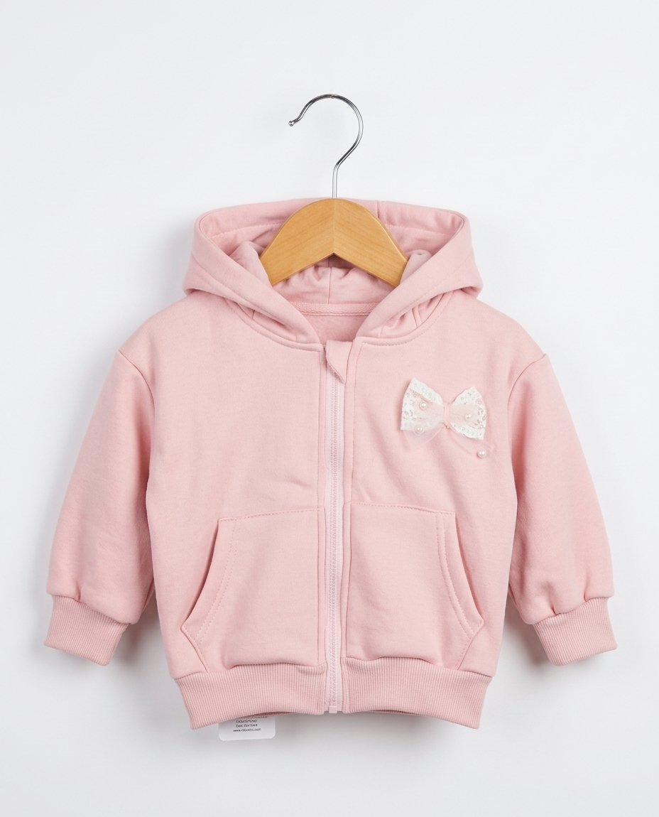 Pink Bow Puffer Suit (3pc) - Image 5