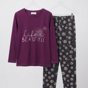 Full Sleeves Ladies Nightsuit